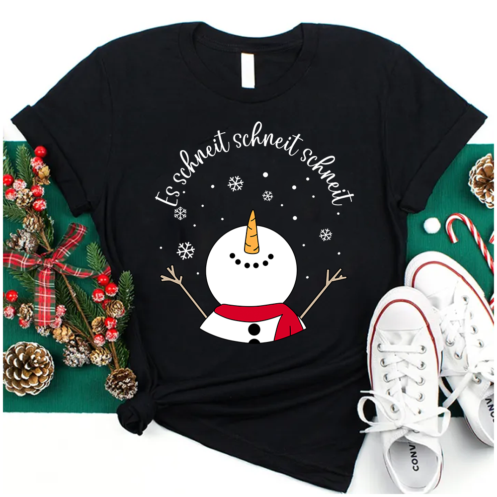Es Schneit Schneit Schneit Lehrer T-Shirt