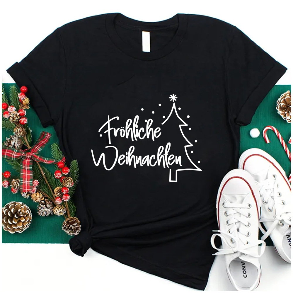 Fröhliche Weihnachten Lehrer T-Shirt