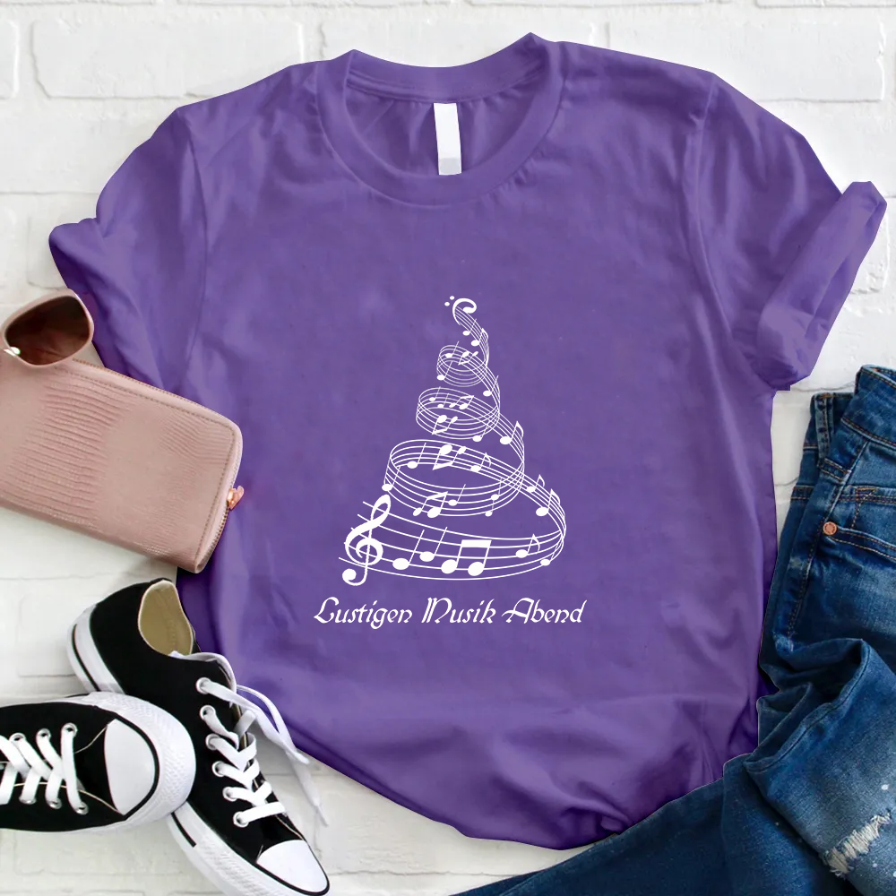 Verbringen wir einen lustigen Musikabend Lehrer T-Shirt