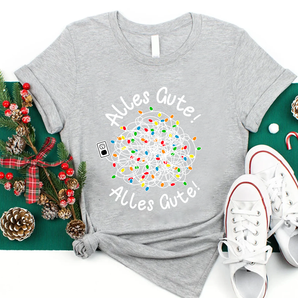 Alles Gute Zu Weihnachten Lehrer T-Shirt