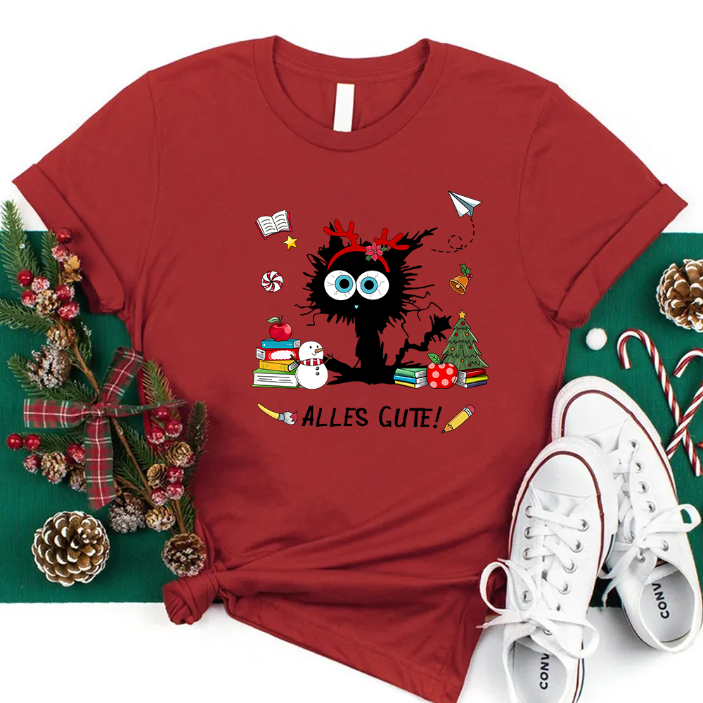 Alles Gute Personalisiertes Lehrer T-Shirt