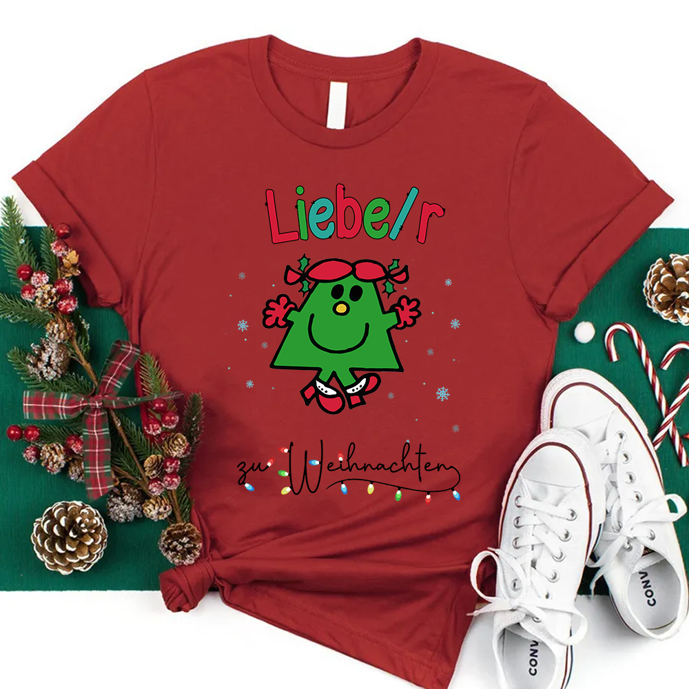 Liebe/r Zu Weihnachten Lehrer T-Shirt