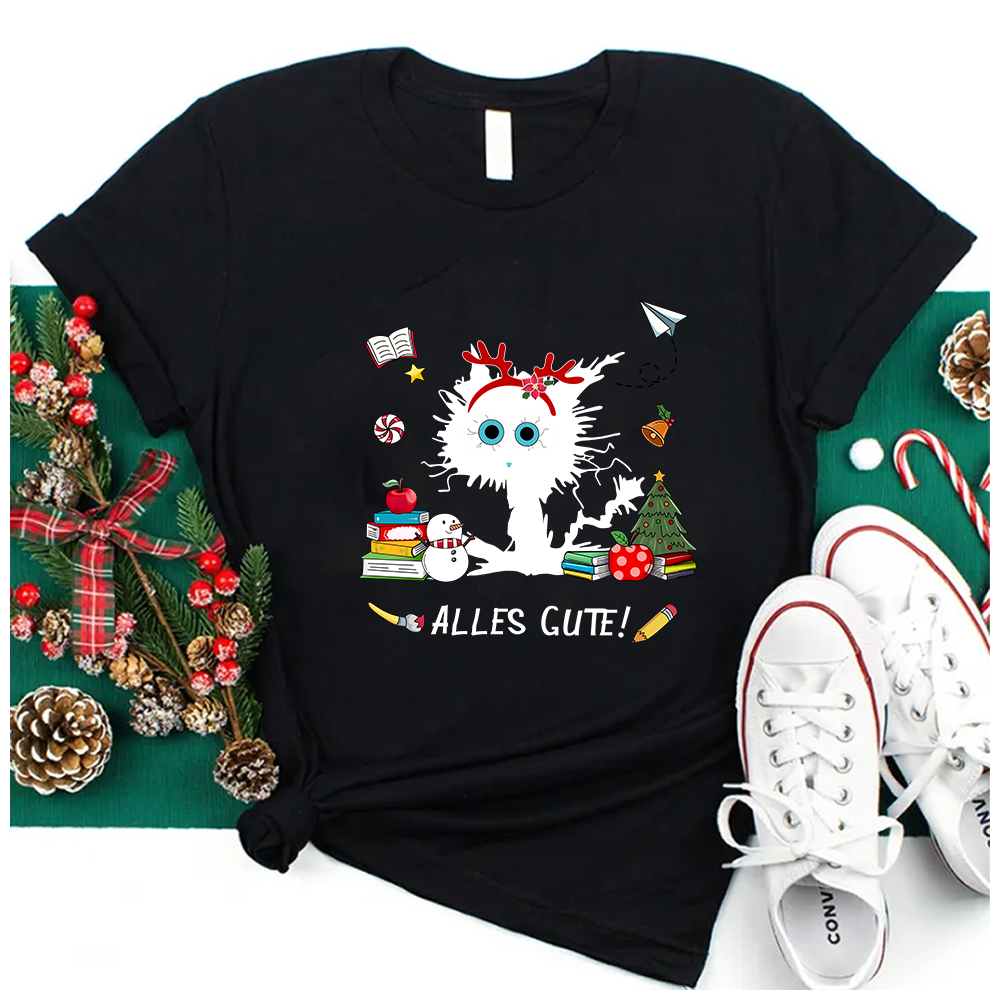 Alles Gute Personalisiertes Lehrer T-Shirt