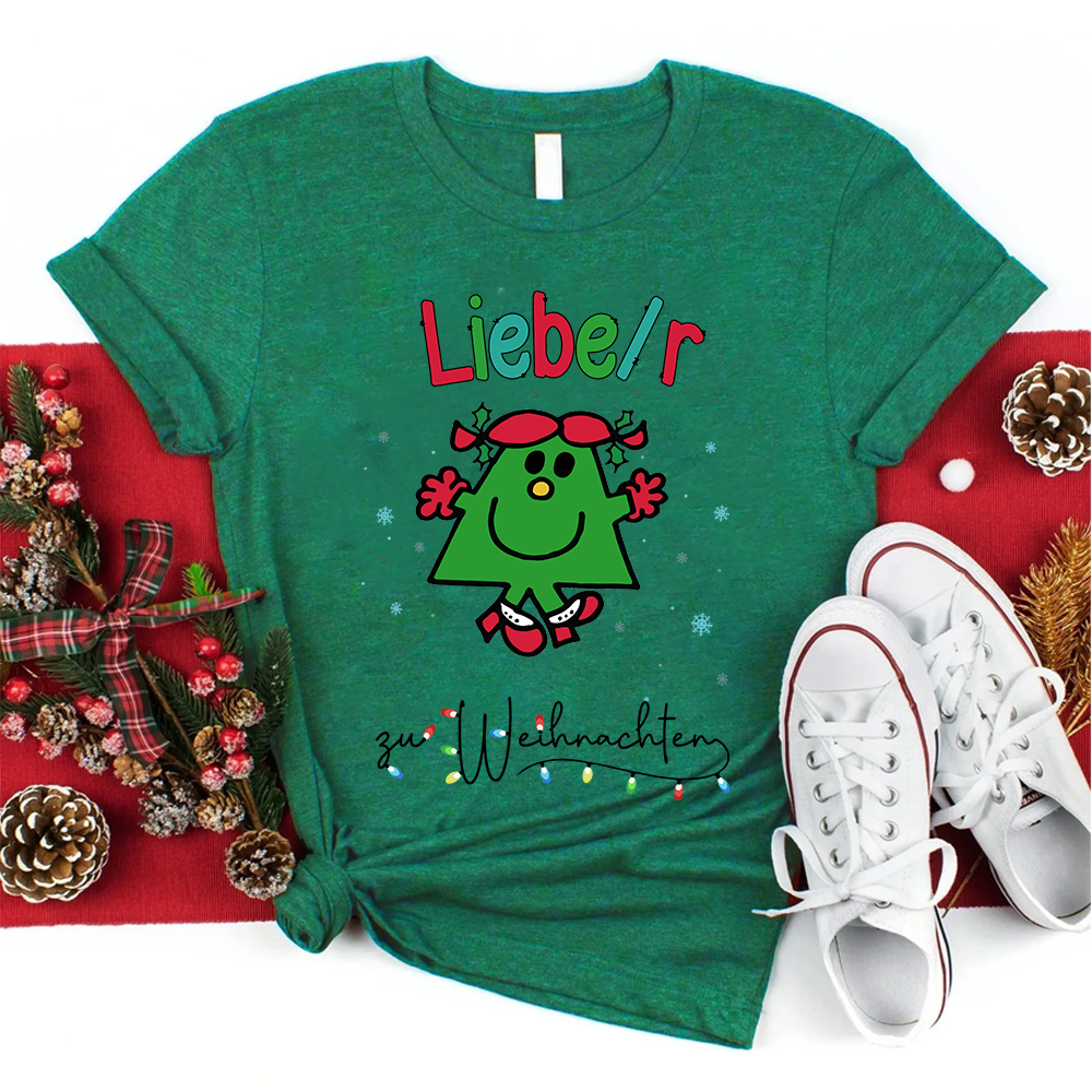 Liebe/r Zu Weihnachten Lehrer T-Shirt