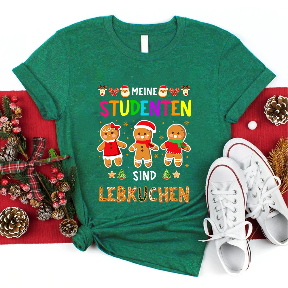 Meine Studenten Sind Lebkuchen Weihnachten T-Shirt