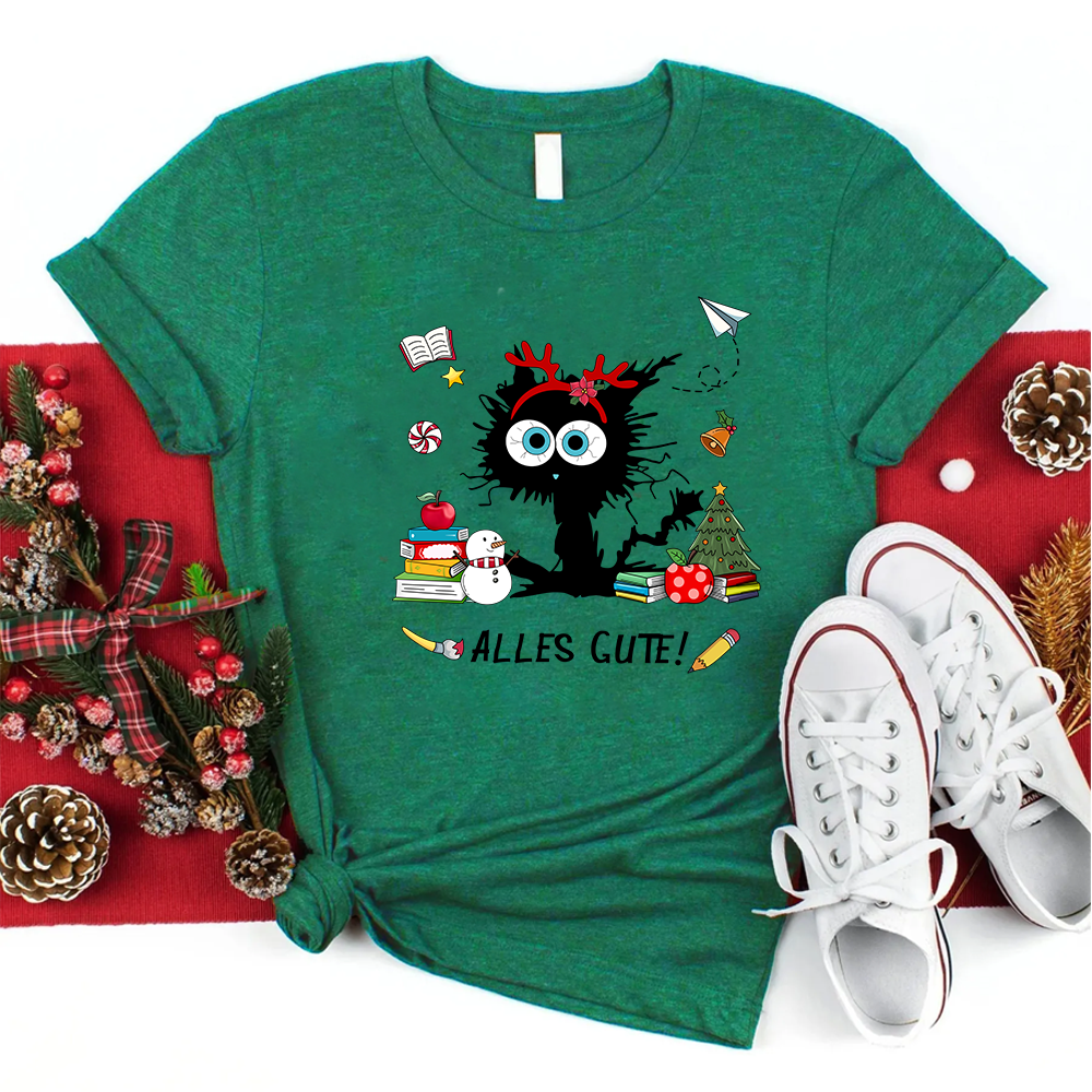 Alles Gute Personalisiertes Lehrer T-Shirt