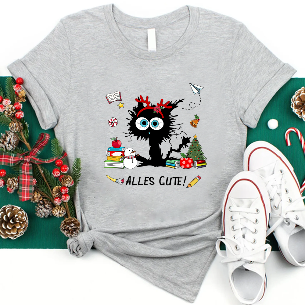 Alles Gute Personalisiertes Lehrer T-Shirt