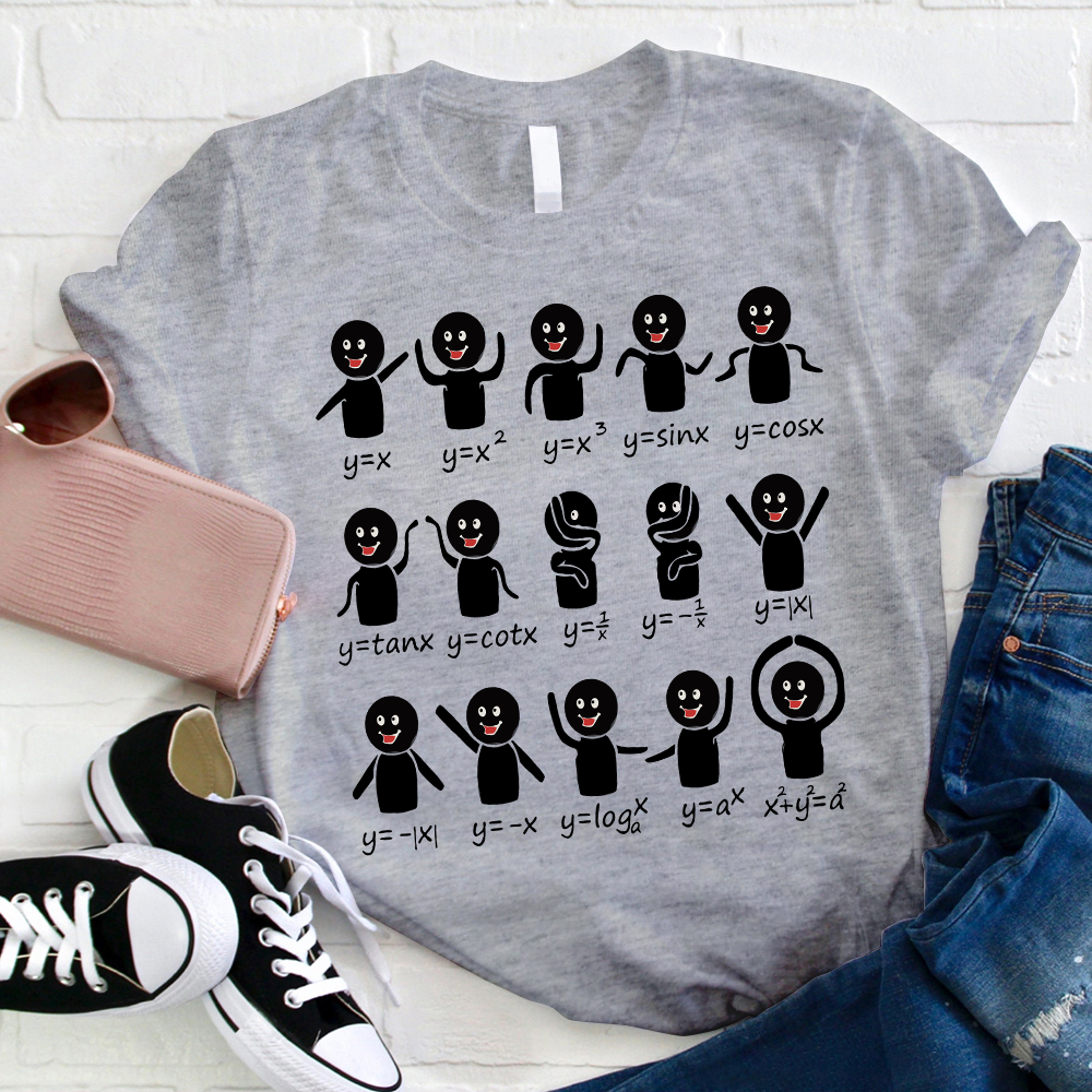 Funny Math Formula Little People T-Shirt