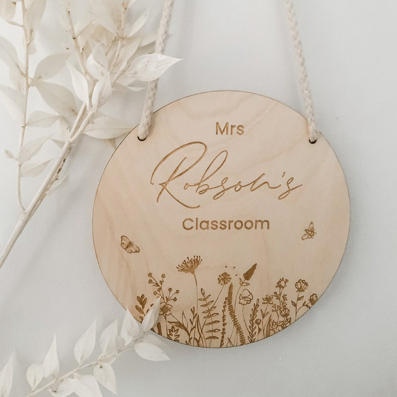 Personalized Teacher's Appreciation Classroom Door Sign