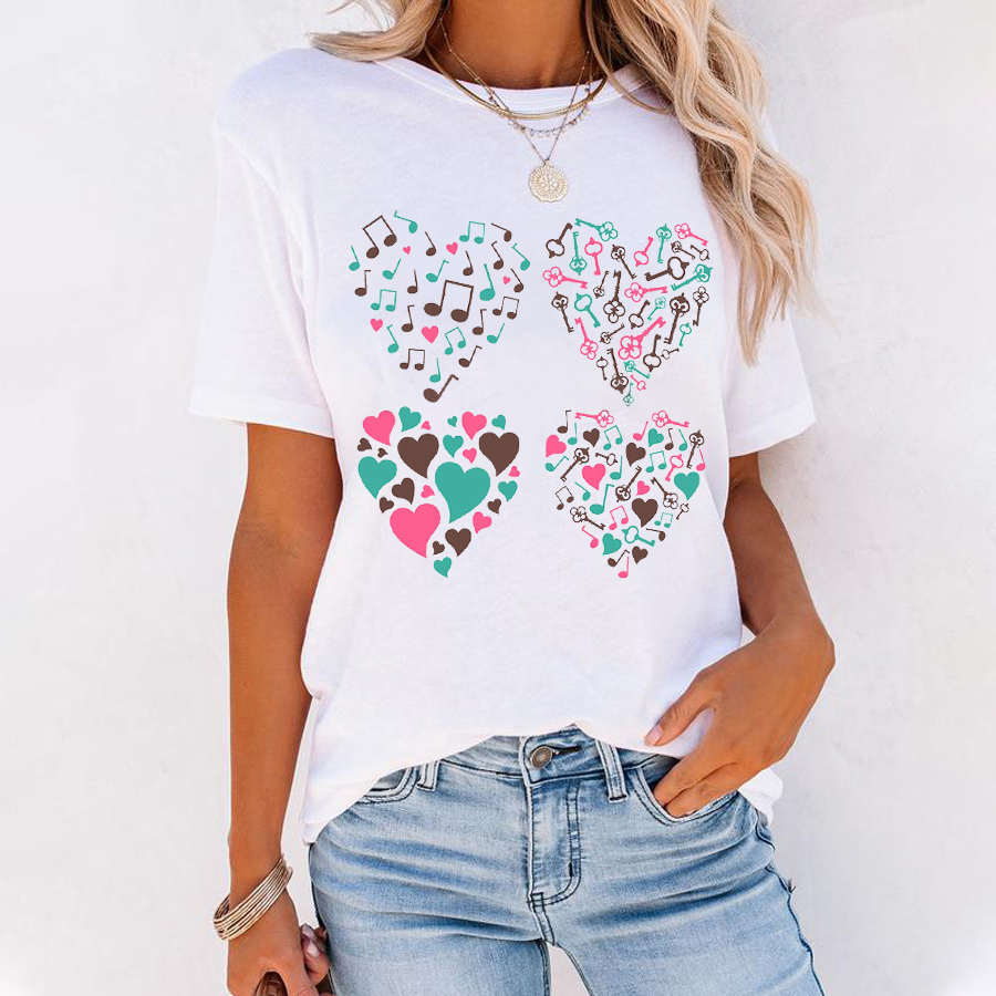 I Love Music Teacher T-Shirt