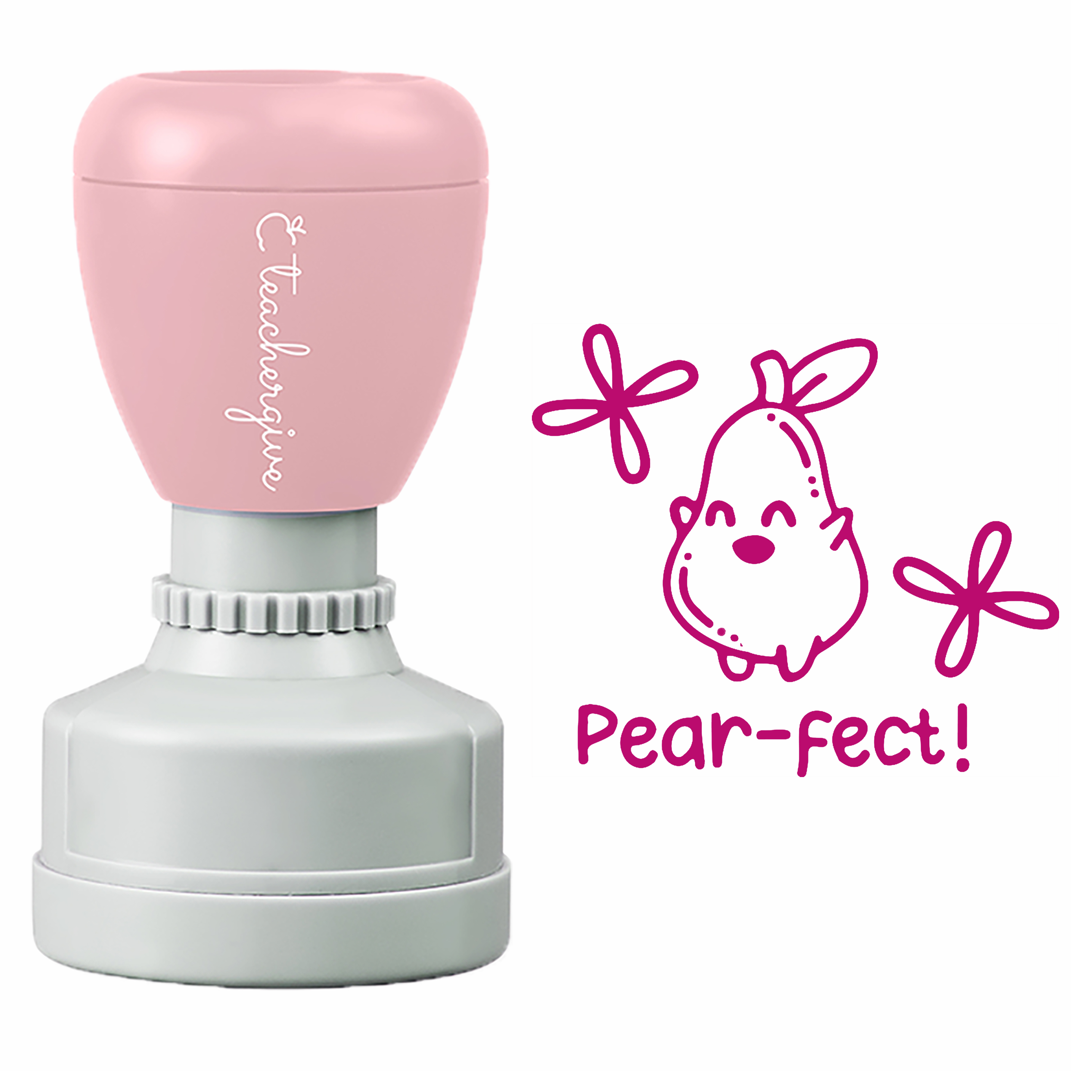 Pear-fect Work Stamp