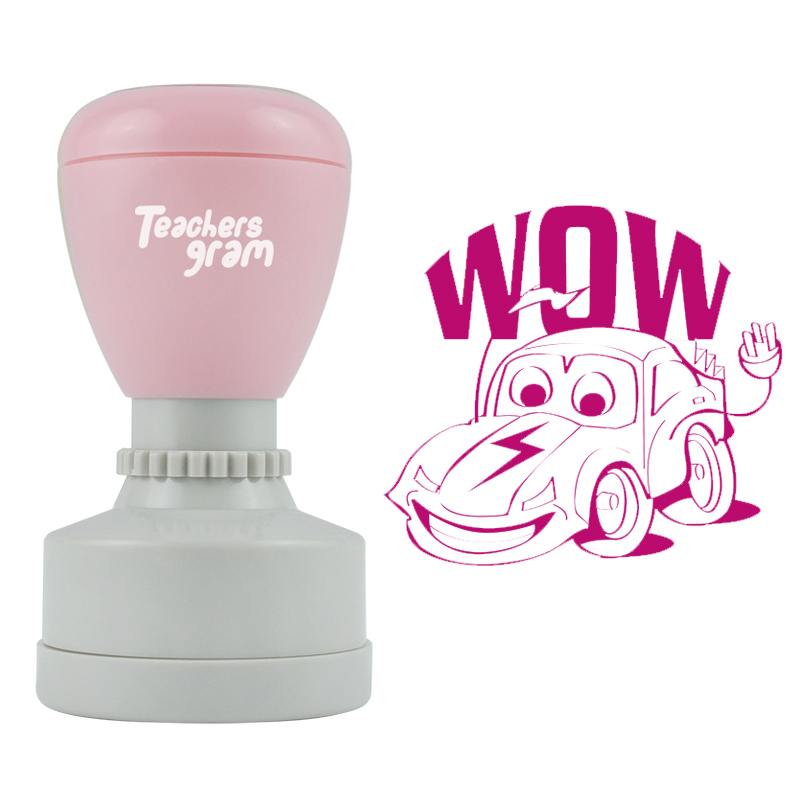Wow Auto Lehrer Stempel