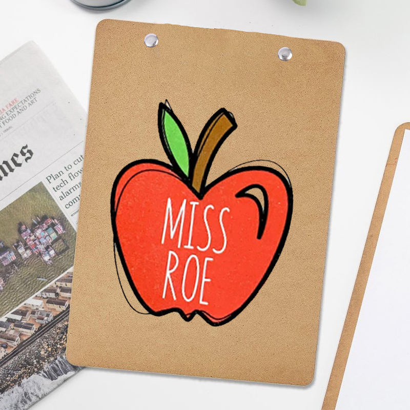 Apple Teach Appreciation Gift Clipboard 