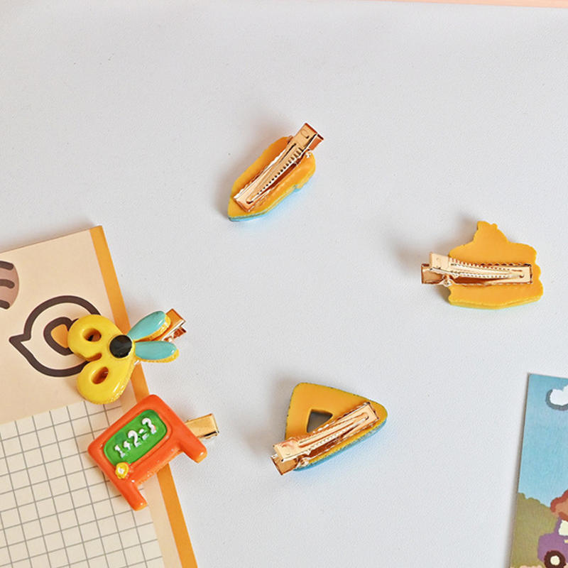Cute Stationery Bobby Pin Set