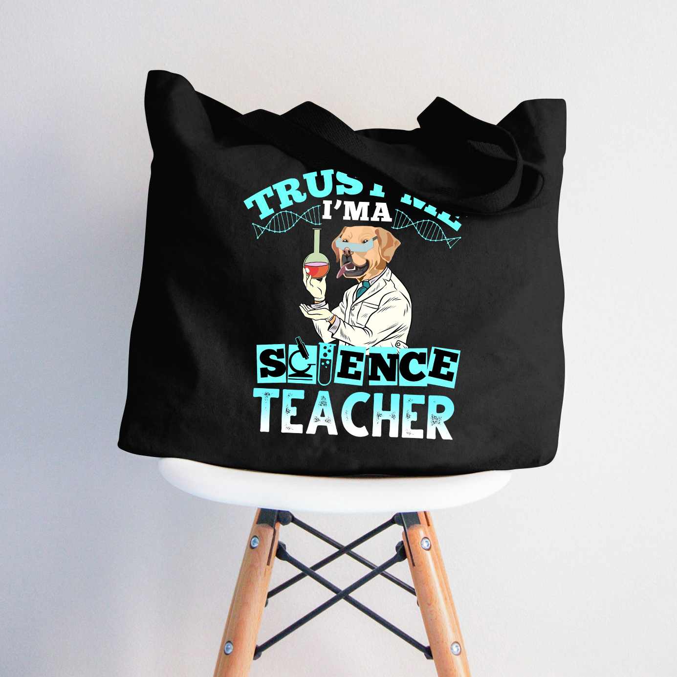 Vertrauen Sie mir, ich bin ein Lehrer für Naturwissenschaften Lehrer Tragetasche mit Reißverschluss