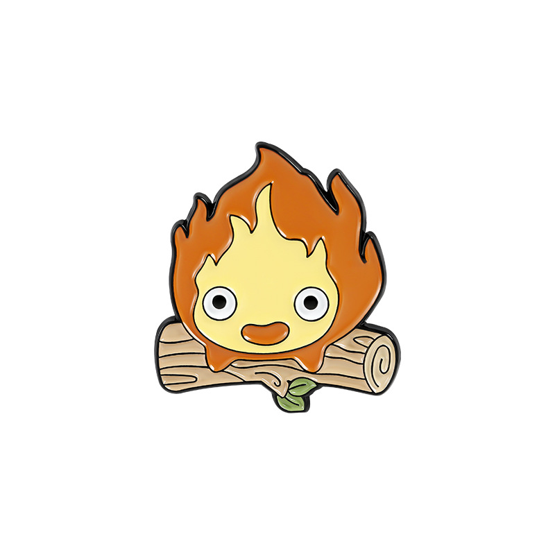 Flaming Monkey Pin Set