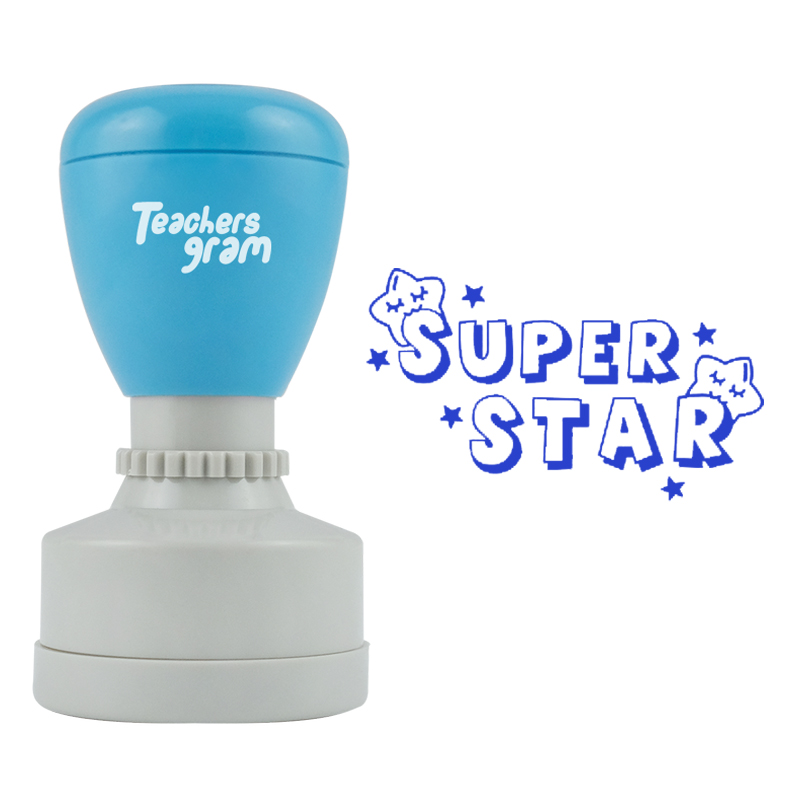Super Stern Lehrer Stempel