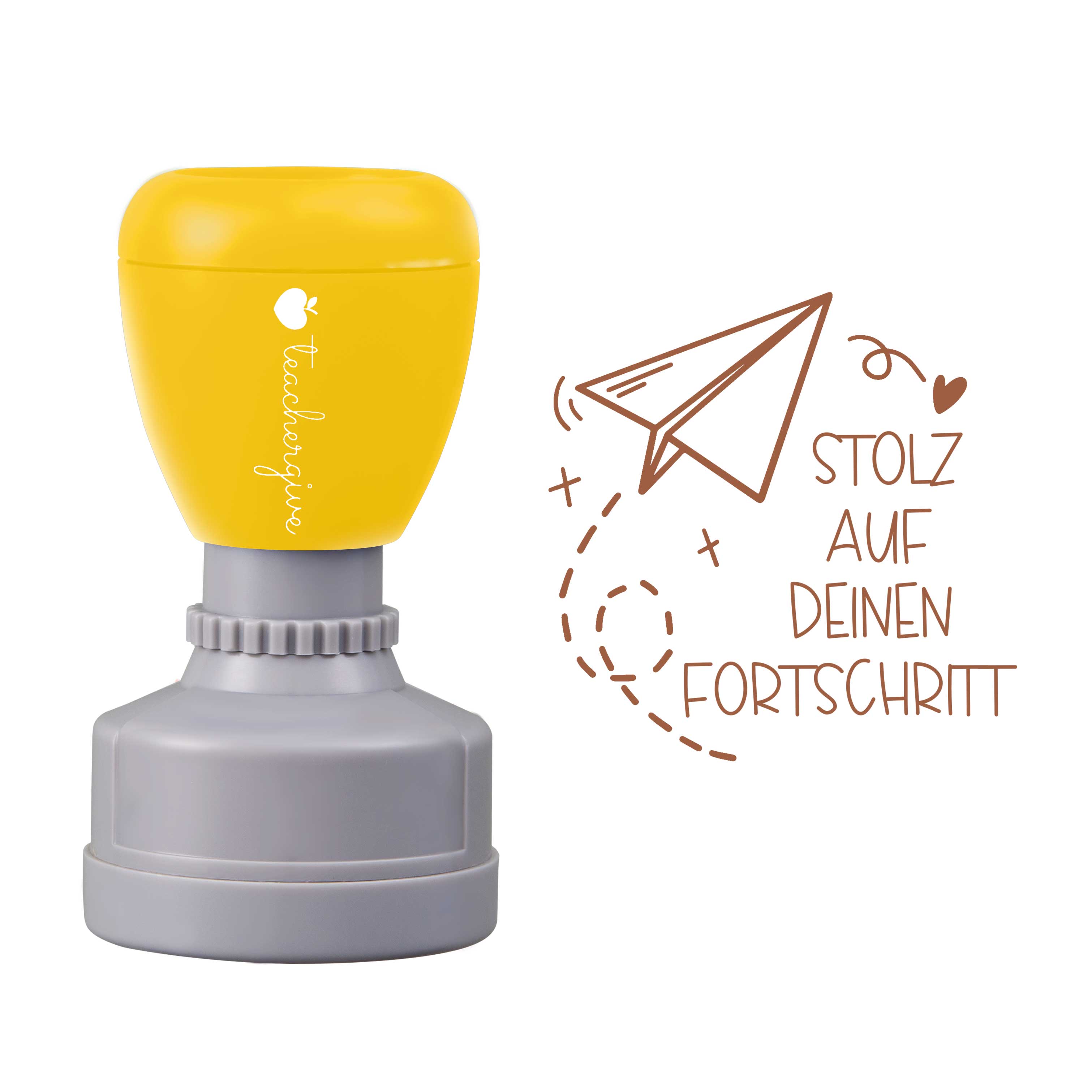 Stolz Auf Deinen Fortschritt Stempel
