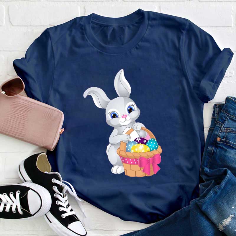 Ostern Hase und Eier Lehrer T-Shirt