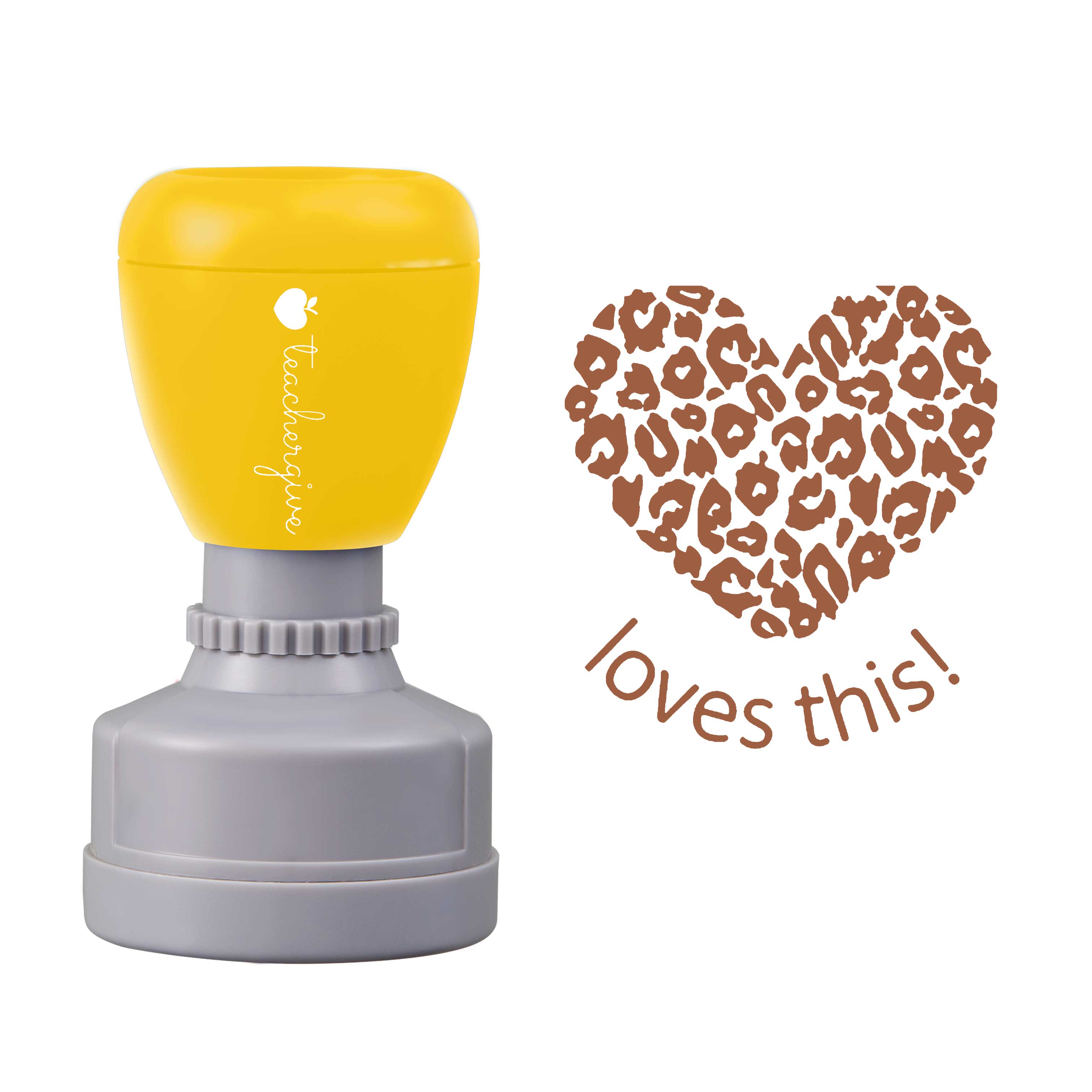 Liebe Lehrer Stempel