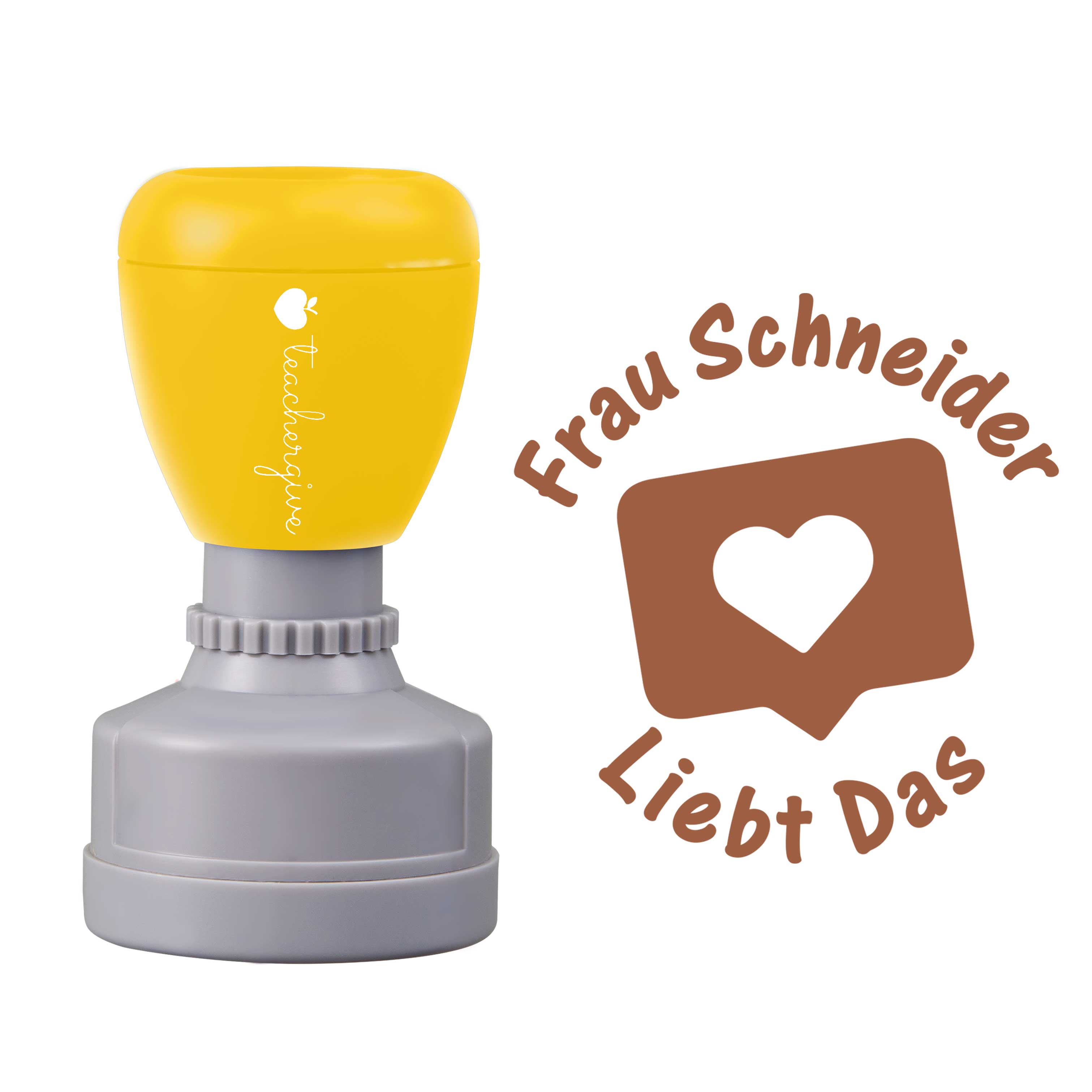 Personalisiert Liebe Das Stempel