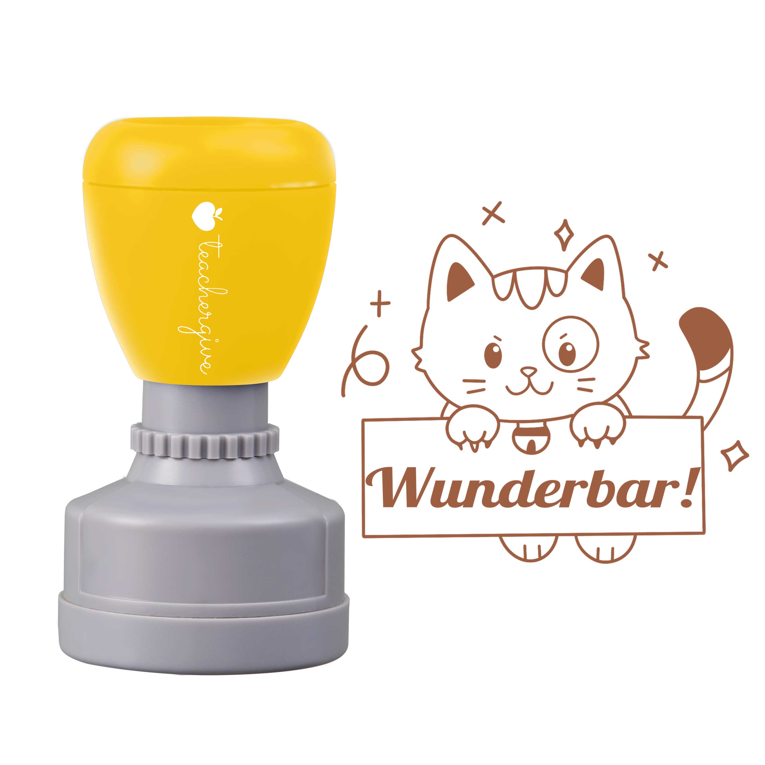 Wunderbar Lehrer Stempel