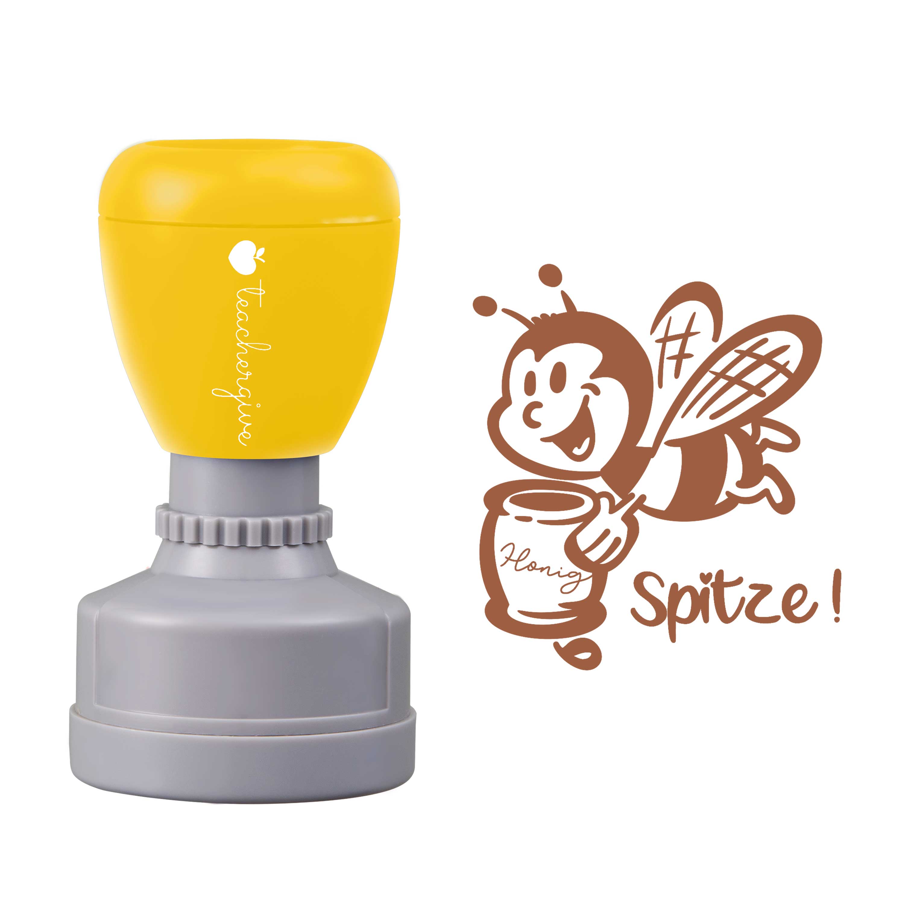 Spitze Lehrer Stempel