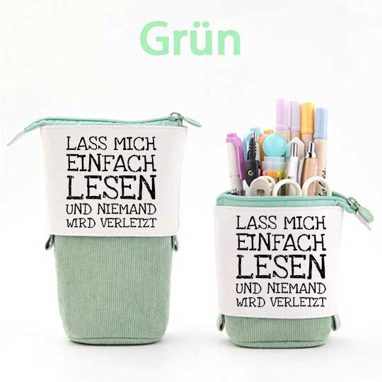 Lass mich einfach lesen und niemand wird verletzt Federmäppchen Mäppchen