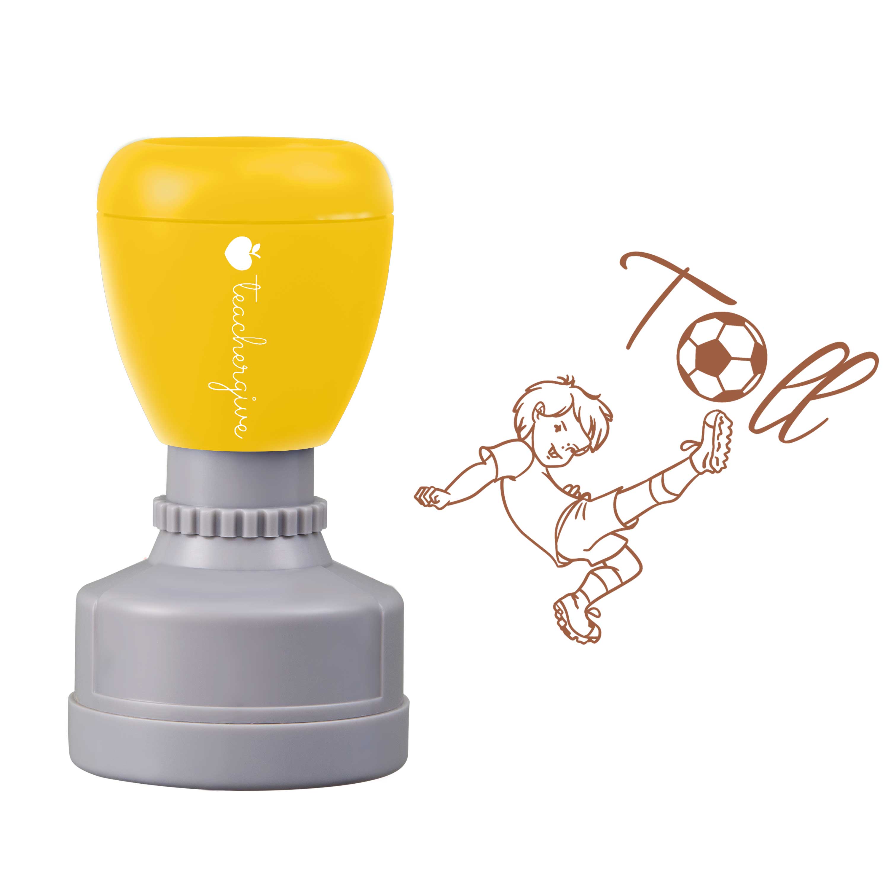 Ganz Toll Fußball Lehrer Stempel