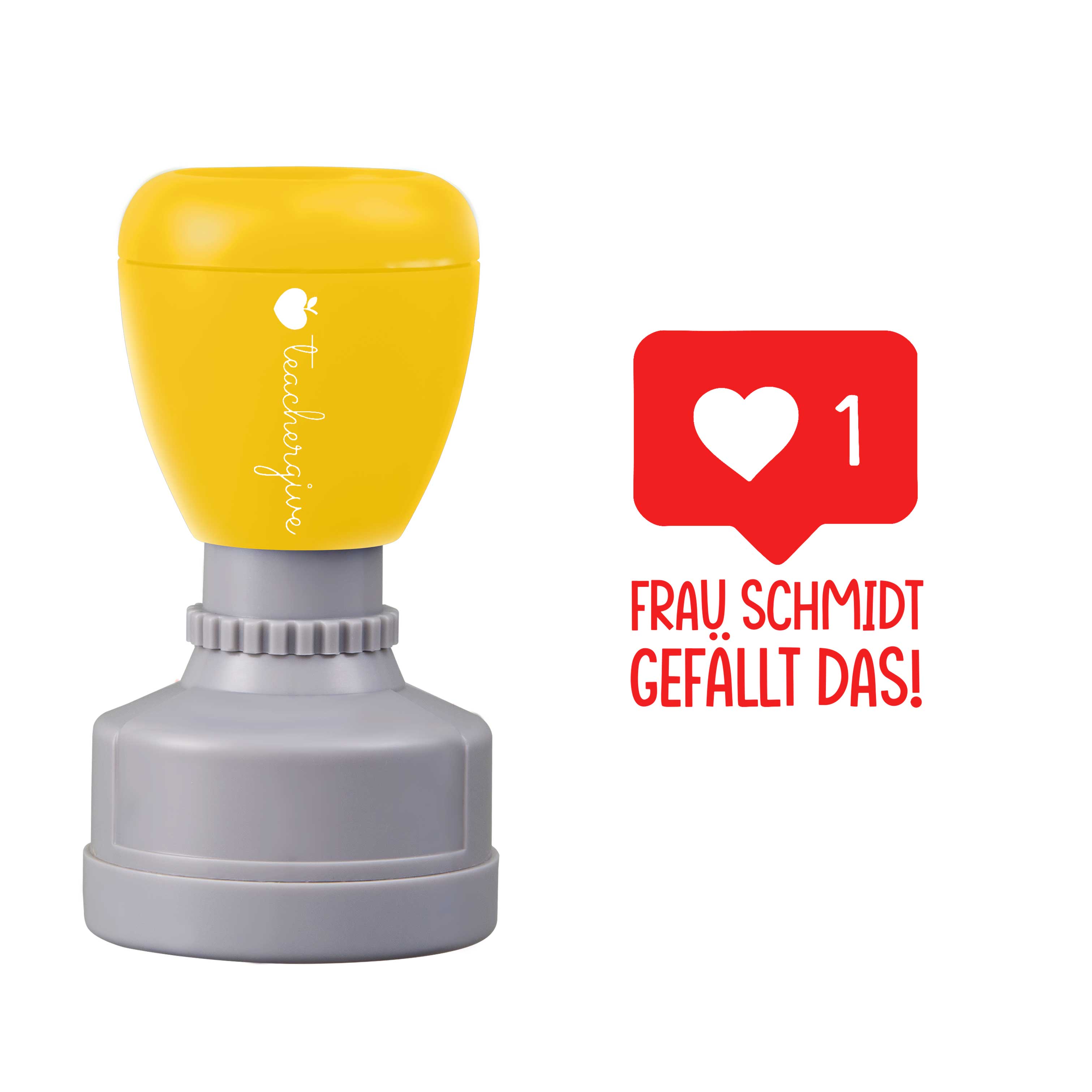 Personalisiert Gefällt Das Lehrer Stempel