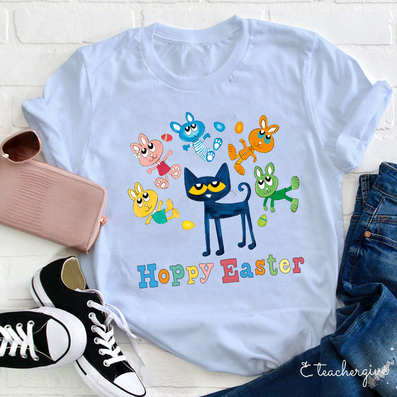 Hoppy Easter Teacher T-Shirt