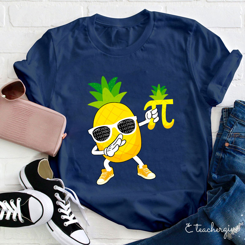 Pi Neapple Teacher T-Shirt