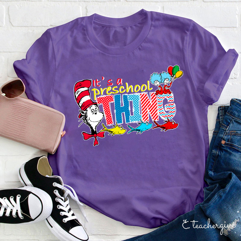 Personalized It's A School Thing Teacher T-Shirt