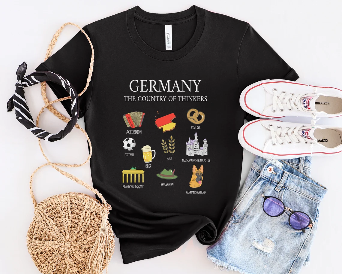 Deutschland Germany Lehrer T-Shirt