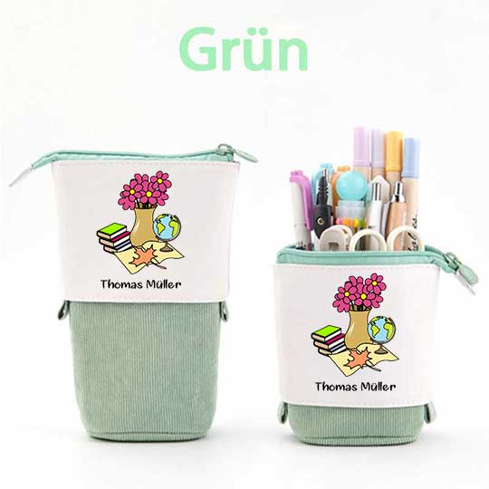 Personalisiert Name Federmäppchen Mäppchen