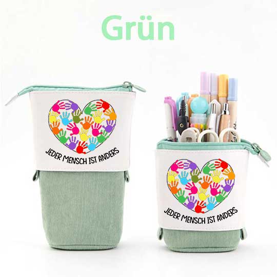 Jeder Mensch Ist Anders Federmäppchen Mäppchen