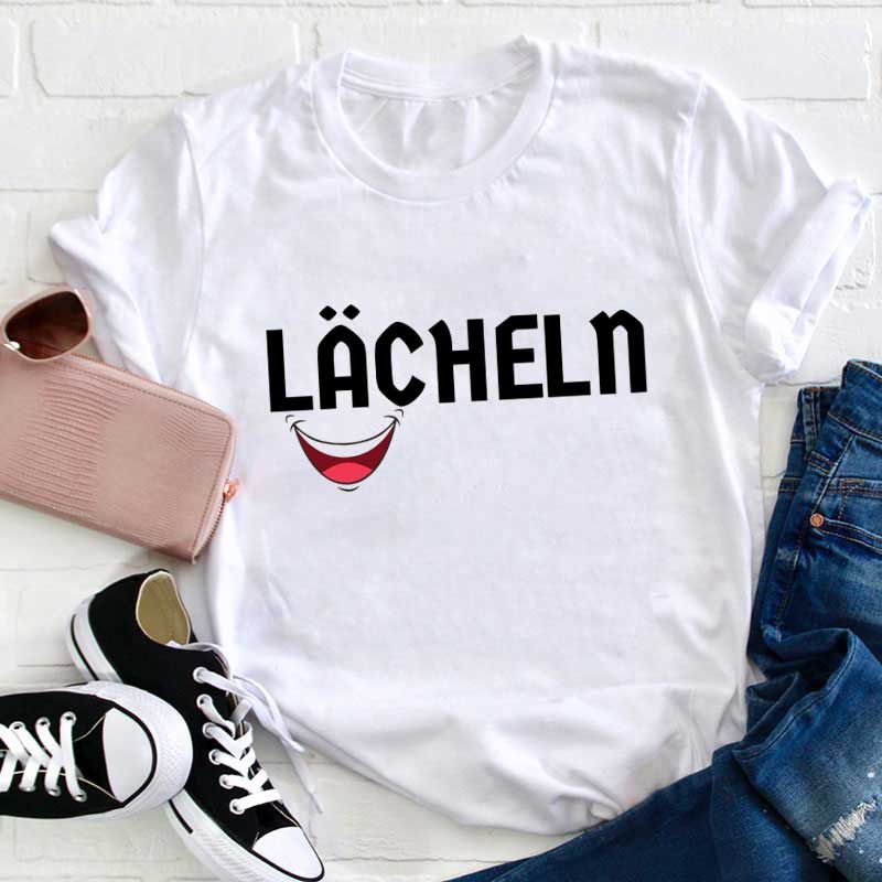 Lächeln Lehrer T-Shirt