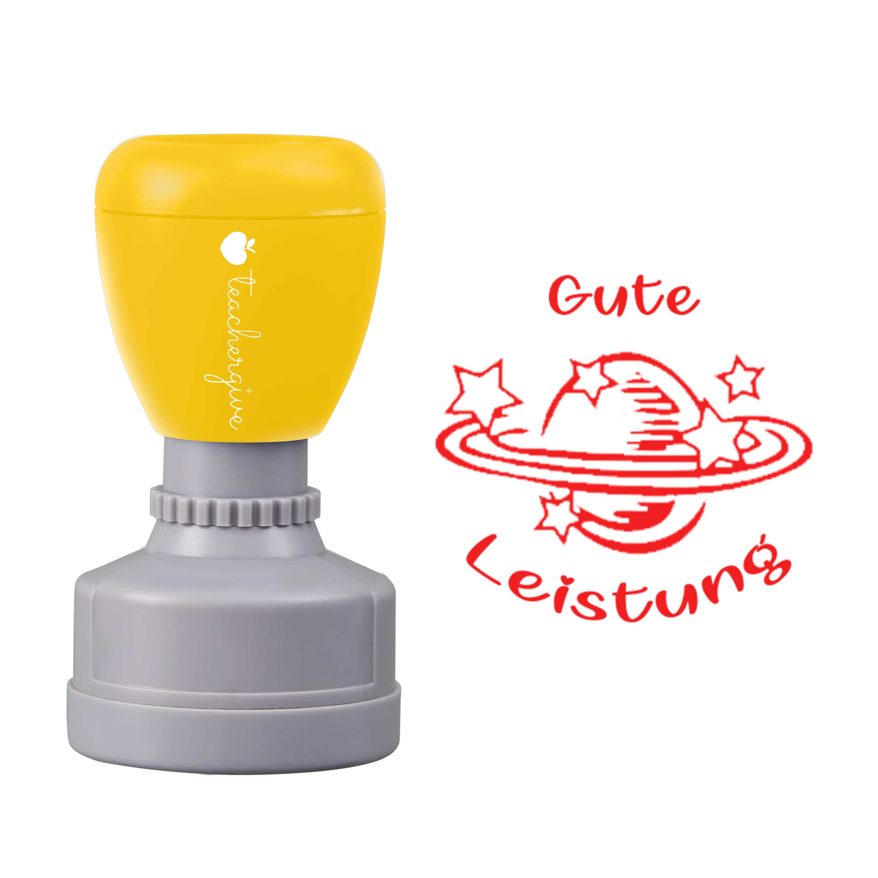 Gute Leistung Lehrer Stempel