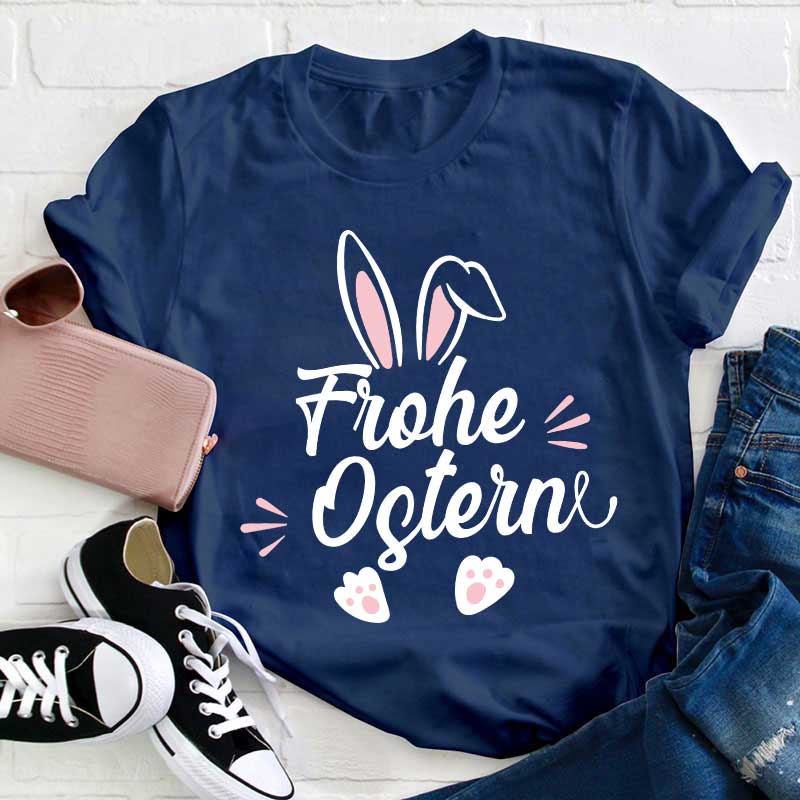 Frohe Ostern Lehrer T-Shirt