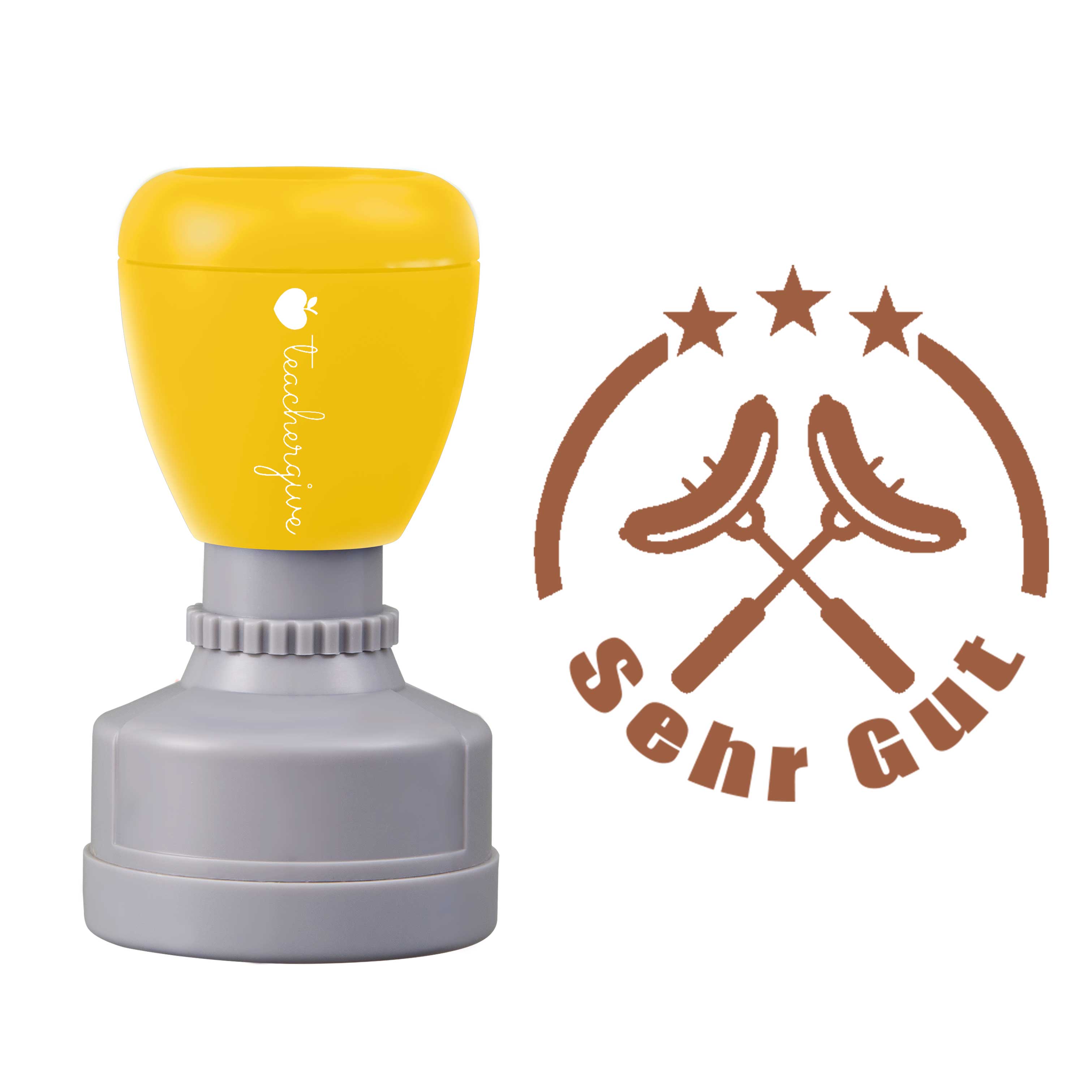 Sehr Gut Lehrer Stempel