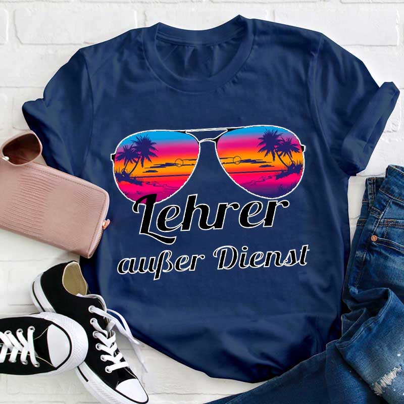 Lehrer außer Dienst Lehrer T-Shirt
