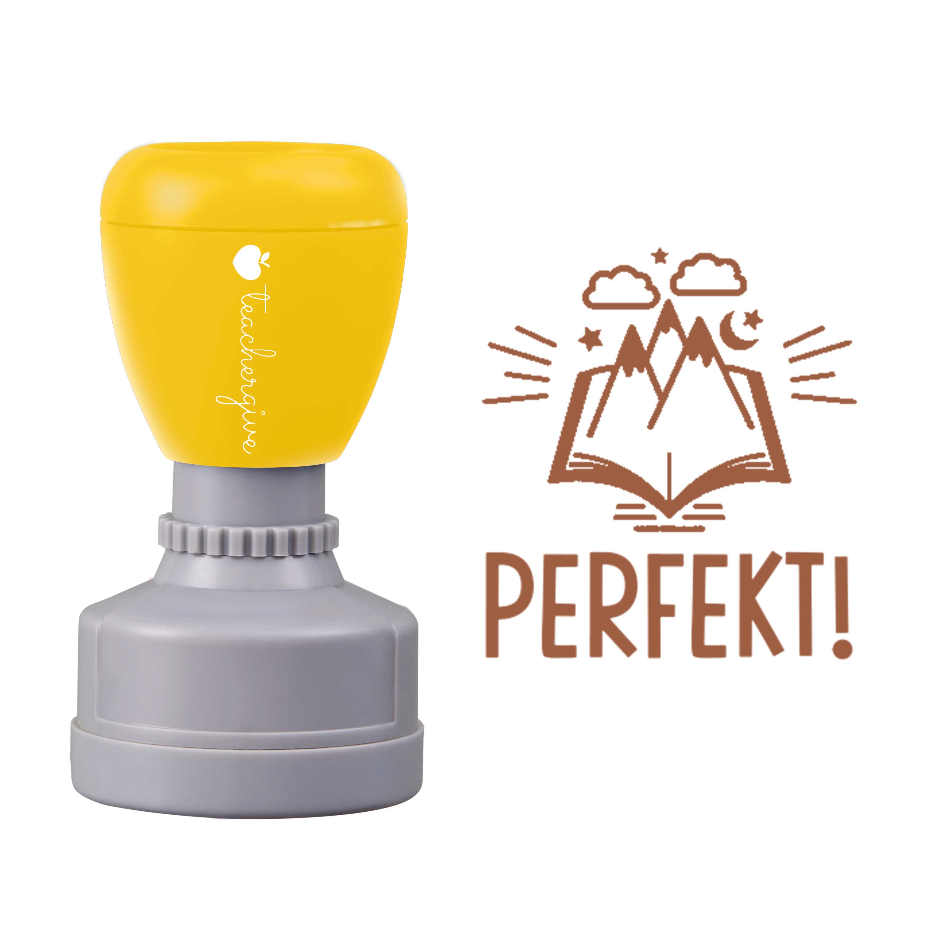 Perfekt Lehrer Stempel