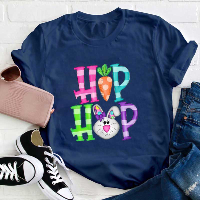 Hip Hop Osterhase Lehrer T-Shirt