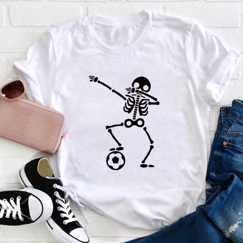 Fußball und Tanzen Lehrer T-Shirt