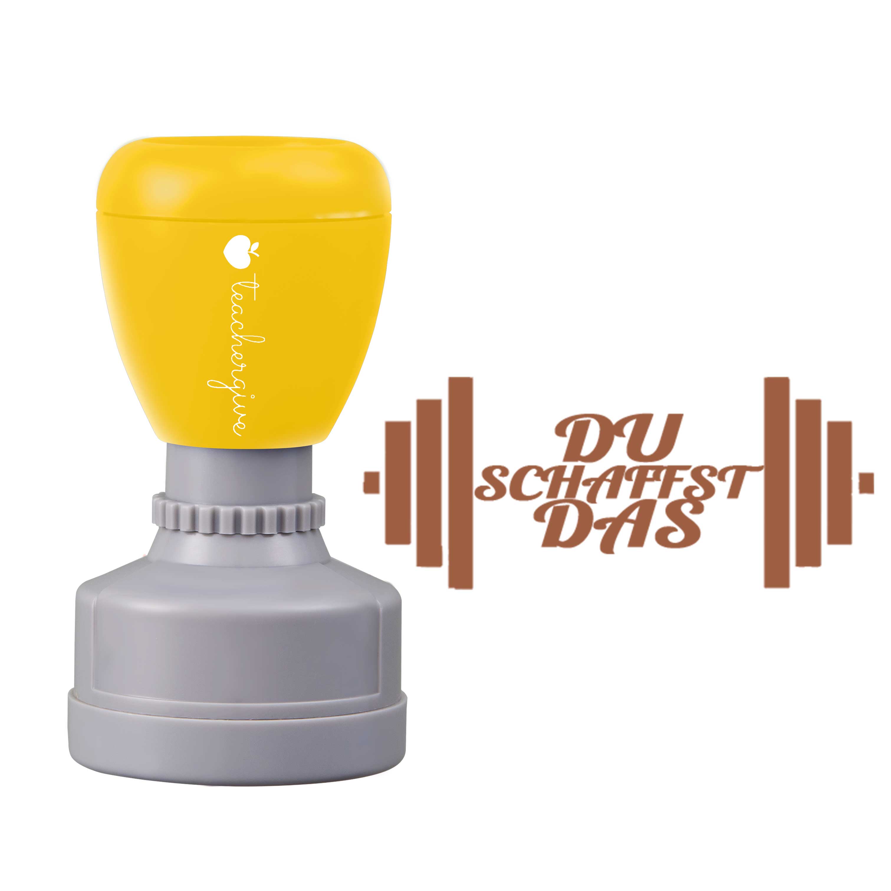 Du Schaffst Das Lehrer Stempel