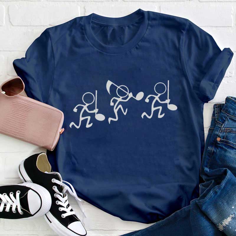 Noten schlagen Lehrer T-Shirt
