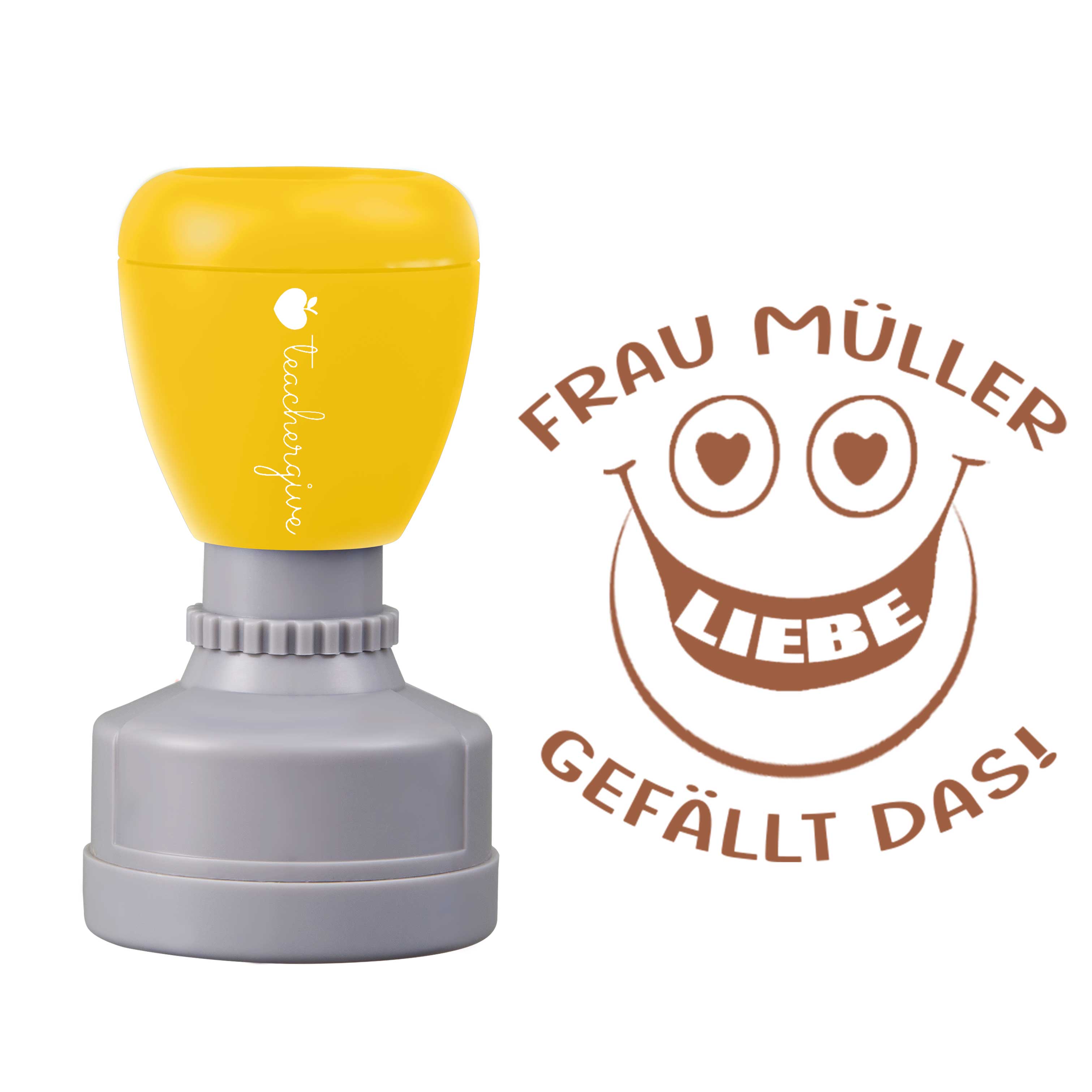 Personalisiert Gefällt Das Lehrer Stempel