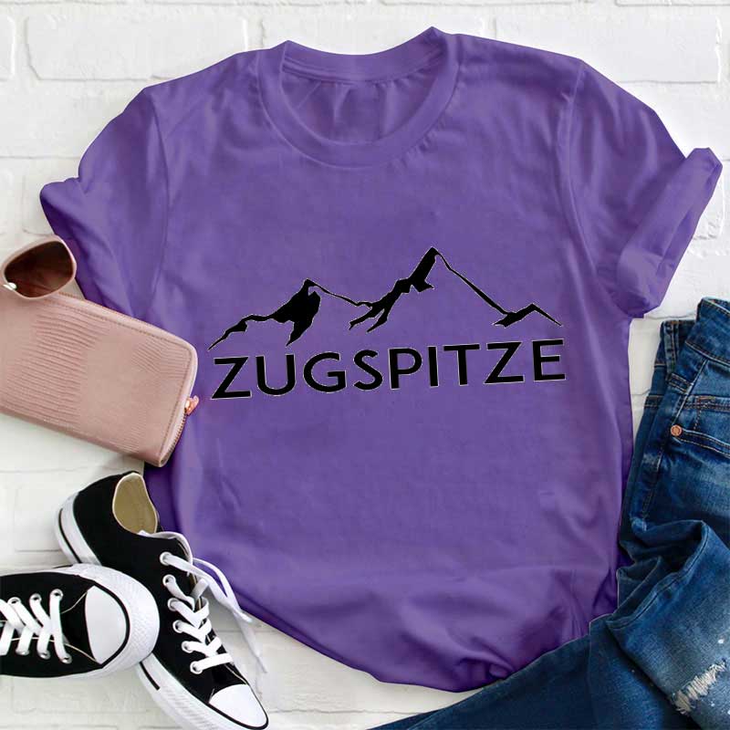 Zugspitze Lehrer T-Shirt