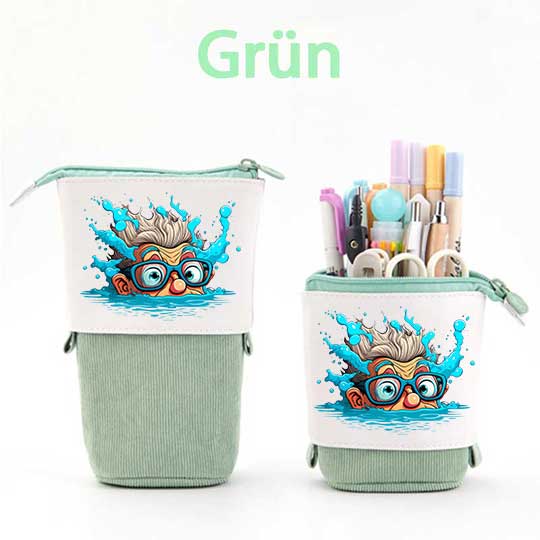 Schwimmen Tauchen Federmäppchen Mäppchen