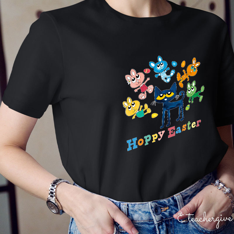 Hoppy Easter Teacher T-Shirt